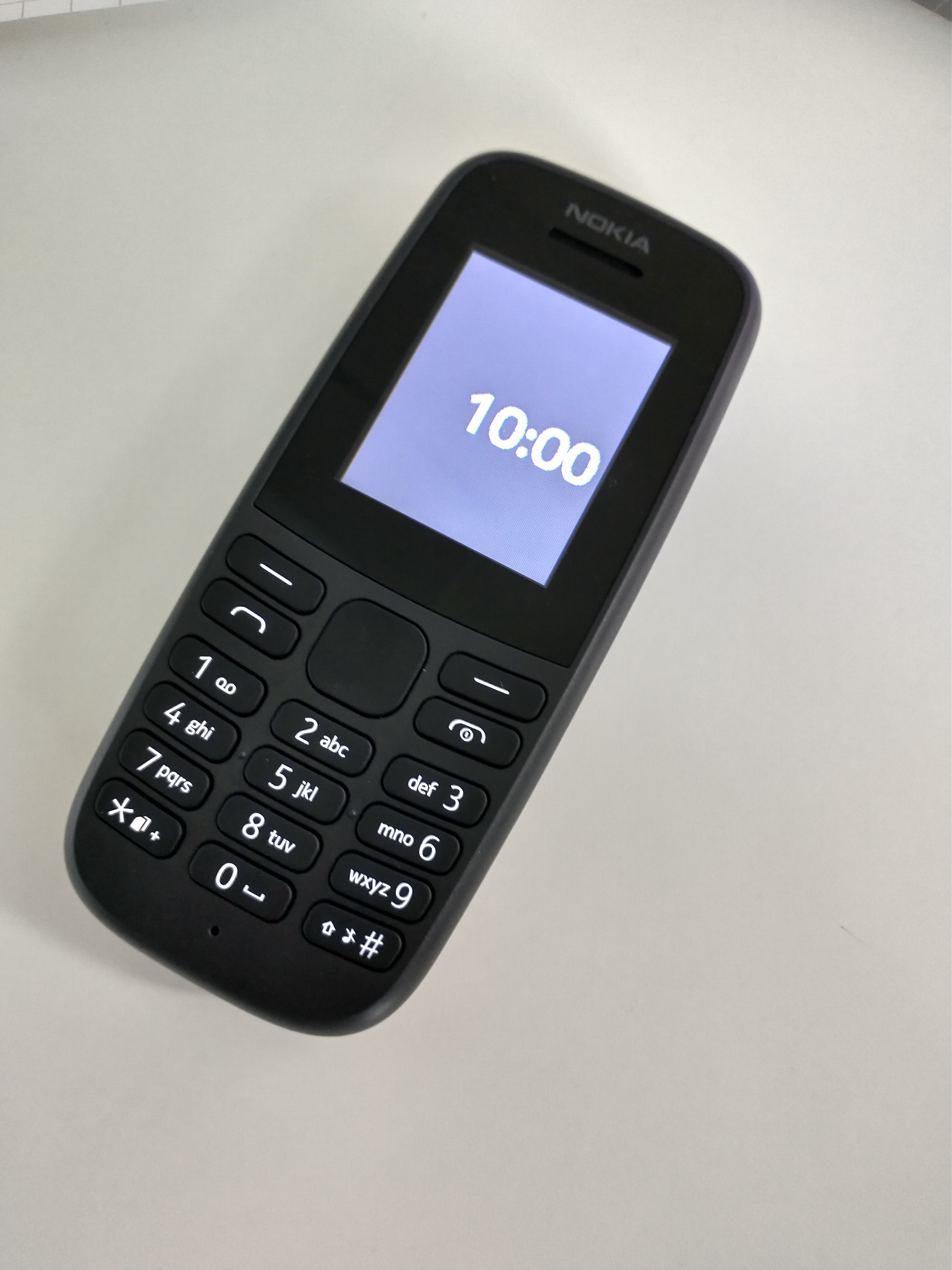 A nokia dumbphone (basic phone)